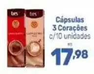 Supermercados Jau Serve Cápsulas 3 Corações oferta