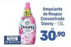 Supermercados Jau Serve Amaciante de Roupas Concentrado Downy oferta