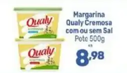 Supermercados Jau Serve Margarina Qualy Cremosa com ou sem Sal oferta