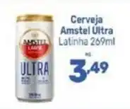 Supermercados Jau Serve Cerveja Amstel Ultra oferta