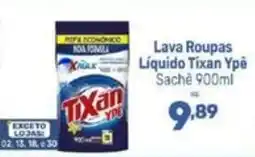 Supermercados Jau Serve Lava Roupas Líquido Tixan Ypã oferta