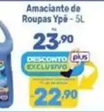 Supermercados Jau Serve Amaciante de Roupas Ypê oferta