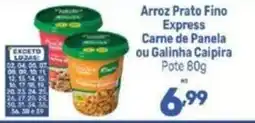 Supermercados Jau Serve Arroz Prato Fino Express Carne de Panela ou Galinha Caipira oferta