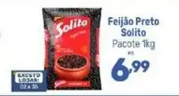 Supermercados Jau Serve Feijão Preto Solito oferta