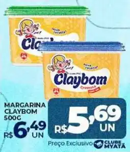 Supermercados Myatã Margarina claybom cremosa oferta