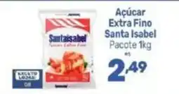 Supermercados Jau Serve Açúcar extra fino santa isabel oferta