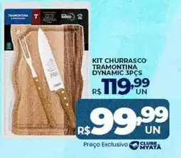 Supermercados Myatã Kit churrasco tramontina dynamic 3pcs oferta