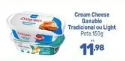 Supermercados Jau Serve Cream Cheese Danubio Tradicional ou Light oferta