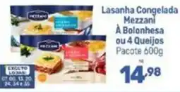 Supermercados Jau Serve Lasanha Congelada Mezzani oferta