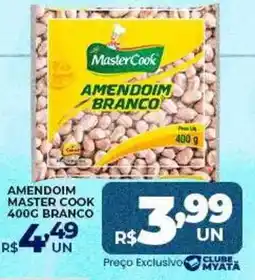 Supermercados Myatã amendoim master cook branco oferta