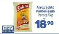 Supermercados Jau Serve Arroz solito parboilizado oferta