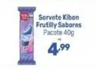 Supermercados Jau Serve Sorvete Kibon Frutilly Sabores oferta