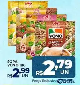 Supermercados Myatã Sopa vono 18g oferta