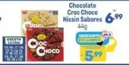 Supermercados Jau Serve Chocolate Croc Choco Nissin Sabores oferta