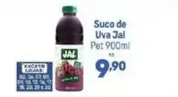 Supermercados Jau Serve Suco de Uva Jal oferta
