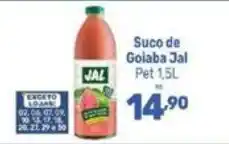 Supermercados Jau Serve Suco de Goiaba Jal oferta
