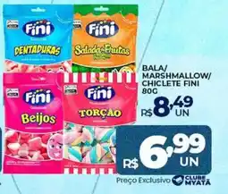 Supermercados Myatã Bala/ Marshmallow/ Chiclete Fini oferta