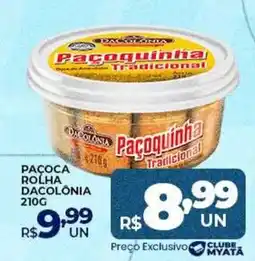 Supermercados Myatã Pacoca rolha dacolônia oferta
