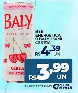 Supermercados Myatã Beb energetica o baly 250ml cereja oferta
