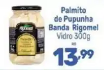 Supermercados Jau Serve Palmito de Pupunha Banda Rigomel Vidro oferta