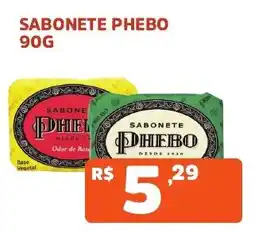 Supermercados Pague Menos Sabonete phebo oferta