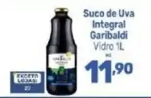 Supermercados Jau Serve Suco de Uva Integral Garibaldi Vidro oferta