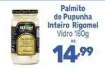 Supermercados Jau Serve Palmito de Pupunha Inteiro Rigomel oferta