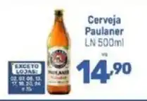 Supermercados Jau Serve Cerveja Paulaner LN oferta