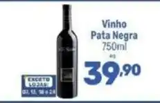 Supermercados Jau Serve Vinho Pata Negra oferta