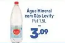 Supermercados Jau Serve Água Mineral com Gás Levity oferta