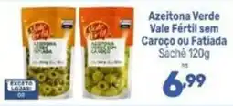 Supermercados Jau Serve Azeitona Verde Vale Fértil sem Caroço ou Fatiada oferta