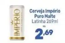 Supermercados Jau Serve Cerveja Império Puro Malte oferta
