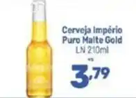 Supermercados Jau Serve Cerveja Império Puro Malte Gold oferta