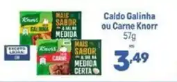 Supermercados Jau Serve Caldo Galinha ou Carne Knorr oferta