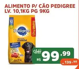 Supermercados Pague Menos Alimento p/ cão pedigree oferta