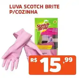 Supermercados Pague Menos luva scotch brite p/cozinha oferta