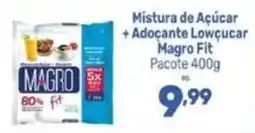 Supermercados Jau Serve Mistura de Açúcar + Adoçante Lowçúcar Magro Fit oferta