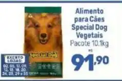 Supermercados Jau Serve Alimento para Cães Special Dog Vegetais oferta