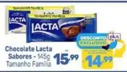 Supermercados Jau Serve Chocolate lacta sabores oferta