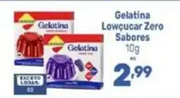 Supermercados Jau Serve Gelatina Lowcugar Zero Sabores oferta