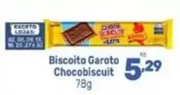 Supermercados Jau Serve Biscoito Garoto Chocobiscuit oferta
