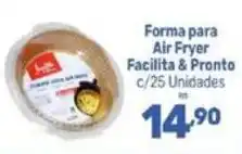 Supermercados Jau Serve Forma para Air Fryer oferta
