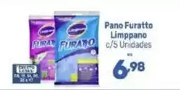Supermercados Jau Serve Pano Furatto Limpano oferta