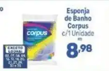 Supermercados Jau Serve Esponja de Banho Corpus oferta