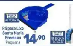 Supermercados Jau Serve Pá para lixo santa maria premium pequena oferta