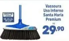 Supermercados Jau Serve Vassoura Uso Interno Santa Maria Premium oferta
