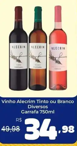 Unicompra Vinho Alecrim Tinto ou Branco oferta
