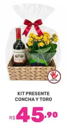 Supermercados Jau Serve Kit presente concha y toro oferta