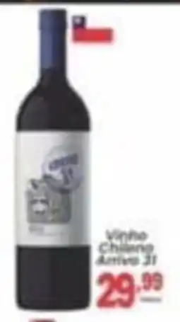 Primor Supermercado Vinho Chileano Activo 31 oferta