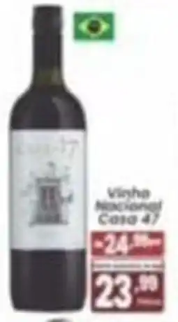 Primor Supermercado Vinho Nacional Casa 47 oferta